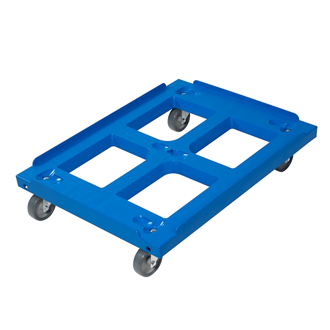 Chariot normé Basic 800x600mm, bleu